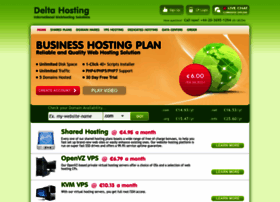 Delta-hosting.net thumbnail