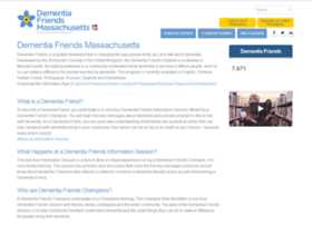 Dementiafriendsma.org thumbnail