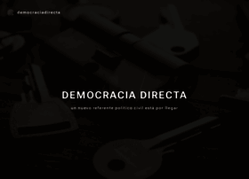Democraciadirecta.cl thumbnail
