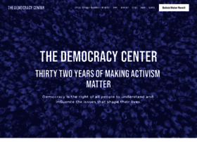 Democracyctr.org thumbnail