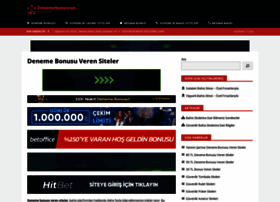 Denemebonuscun.com thumbnail