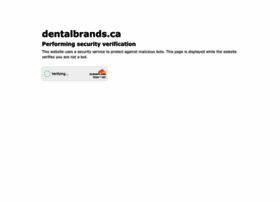 Dentalbrands.ca thumbnail