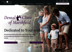 Dentalclinicofmarshfield.com thumbnail