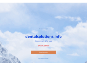 Dentalsolutions.info thumbnail