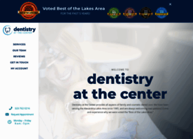 Dentistryatthecenter.com thumbnail