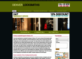 Denvercolocksmiths.biz thumbnail