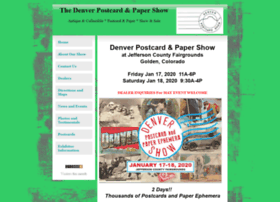 Denverpostcardshow.com thumbnail