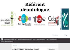 Deontologue-alsace-fcomte.fr thumbnail