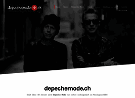 Depechemode.ch thumbnail