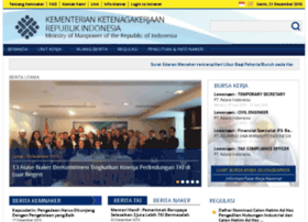 Depnakertrans.go.id thumbnail