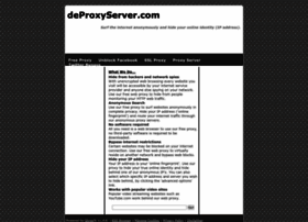 Deproxyserver.com thumbnail