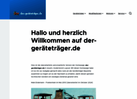 Der-geraetetraeger.de thumbnail