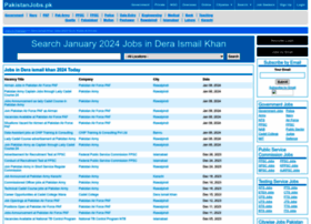 Deraismailkhan.pakistanjobs.pk thumbnail