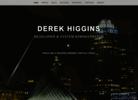 Derekhiggins.com thumbnail