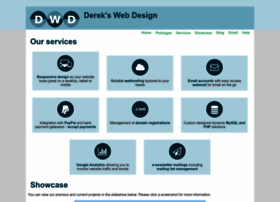 Derekswebdesign.com.au thumbnail