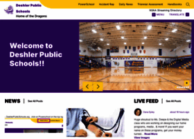 Deshlerpublicschools.org thumbnail
