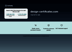 Design-certificates.com thumbnail