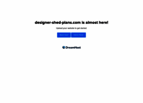 Designer-shed-plans.com thumbnail
