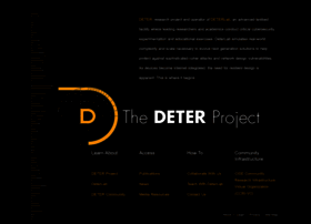 Deter-project.org thumbnail