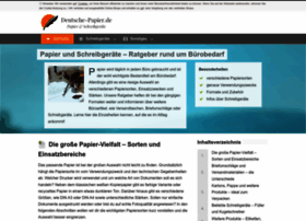 Deutsche-papier.de thumbnail