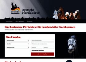 Deutsche-pferdeboerse.de thumbnail