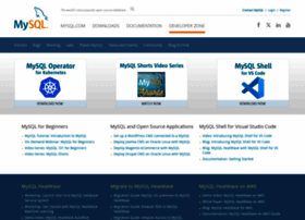 Dev.mysql.com thumbnail