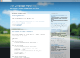 Developerdotnetworld.blogspot.com thumbnail
