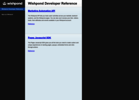 Developers.wishpond.com thumbnail