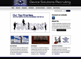 Devicesolutionrecruiting.com thumbnail