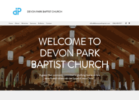 Devonparkbaptist.com thumbnail