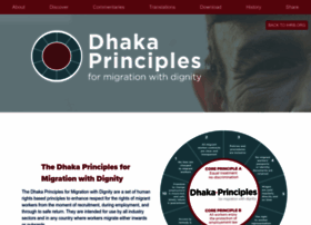 Dhaka-principles.org thumbnail