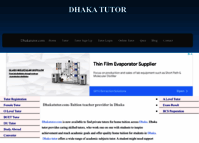 Dhakatutor.com thumbnail