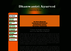 Dhanwantriayurved.com thumbnail