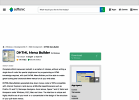 Dhtml-menu-builder.en.softonic.com thumbnail