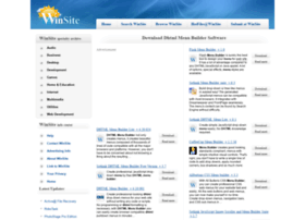 Dhtml-menu-builder.winsite.com thumbnail