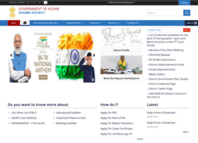 Dhubri.gov.in thumbnail