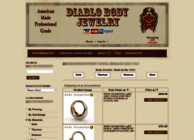 Diablobodyjewelry.com thumbnail