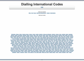 Diallinginternationalcodes.com thumbnail