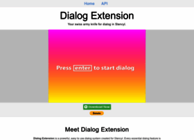 Dialogextension.com thumbnail