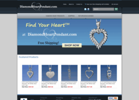 Diamondheartpendant.com thumbnail