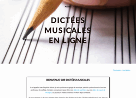 Dictees-musicales.fr thumbnail