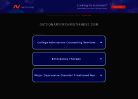 Dictionaryofchristianese.com thumbnail