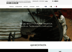 Didrichsenmuseum.fi thumbnail