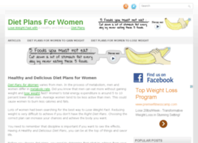 Dietplansforwomens.info thumbnail