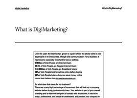 Digimarketing.ie thumbnail Digimarketing.ie thumbnail