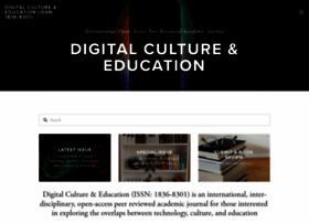 Digitalcultureandeducation.com thumbnail