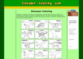 Dinosaur-coloring.com thumbnail