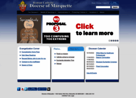 Dioceseofmarquette.org thumbnail