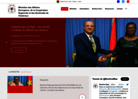 Diplomatie.gov.bf thumbnail