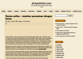 Dirbacklinks.com thumbnail